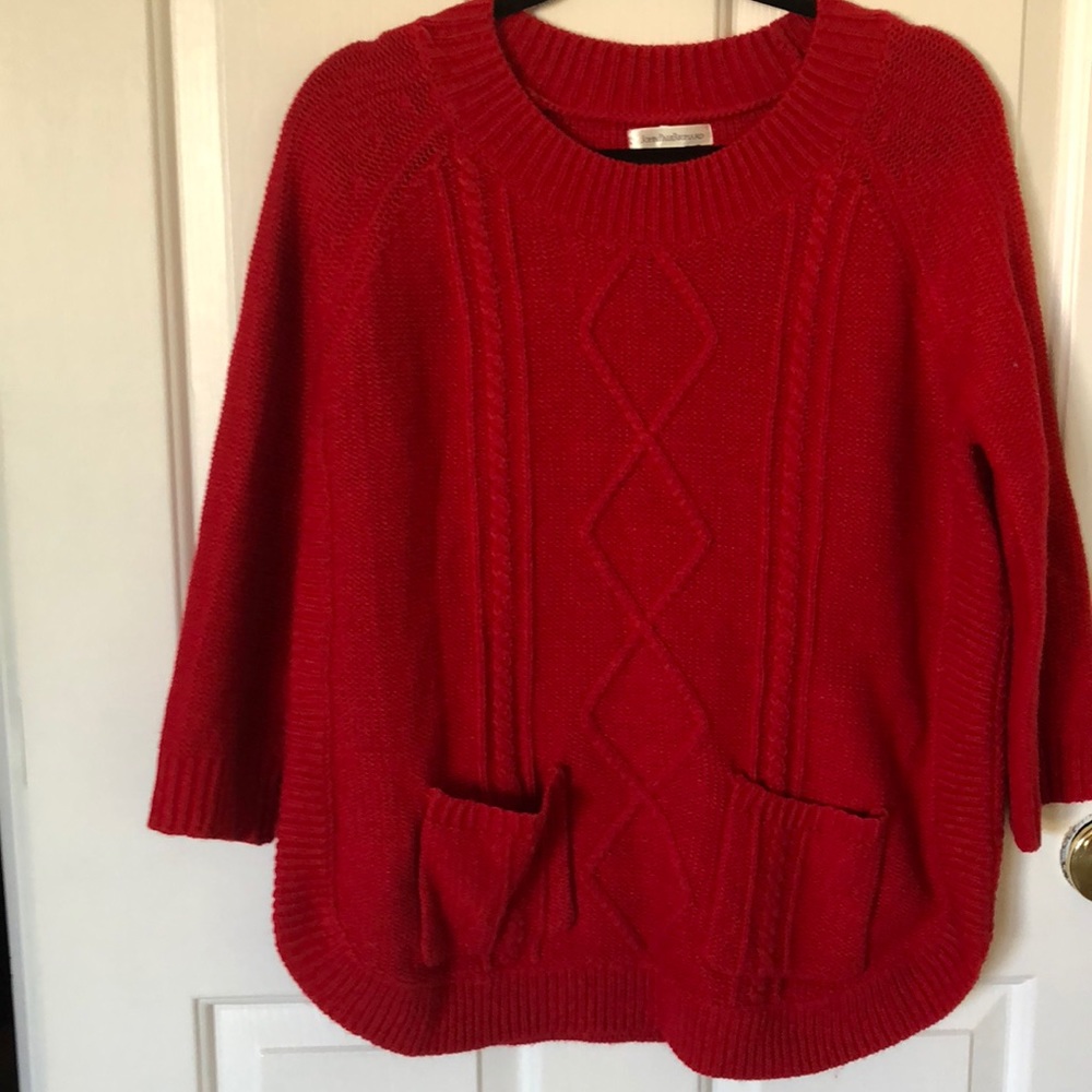 Red JohnPaulRichard Sweater